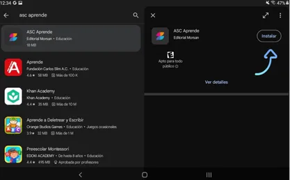 Instalación de la App en Android - Paso 3
